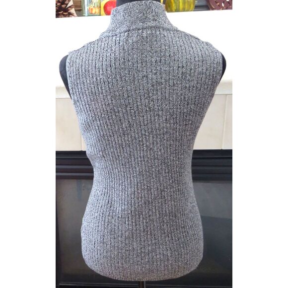 Dana Buchman Sleeveless Mock Turtleneck Sweater Medium EUC - Picture 2 of 6